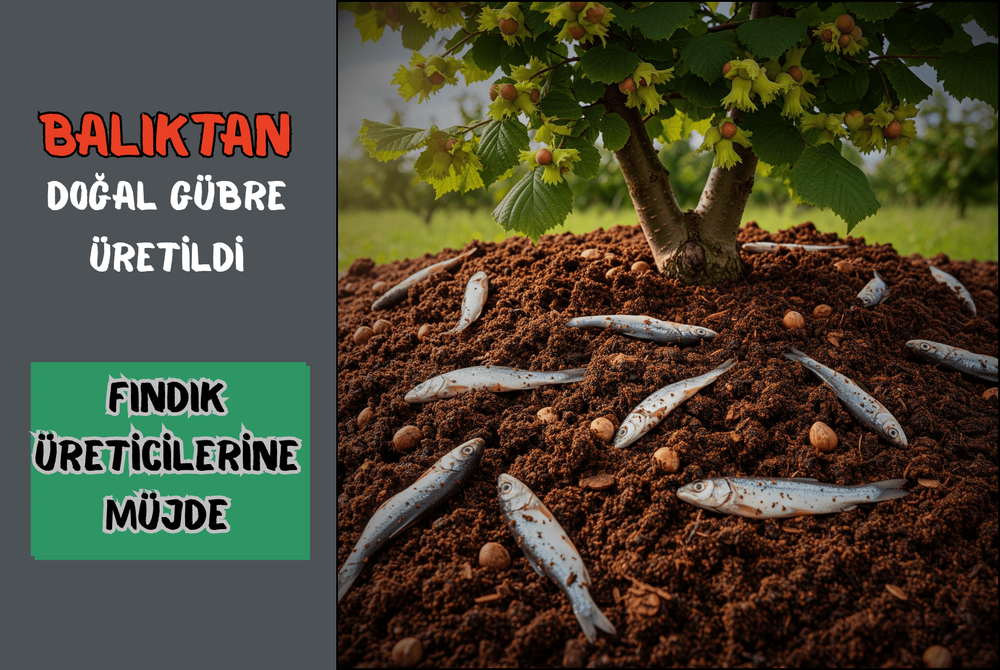 Fındık Üreticilerine Müjde: Balıktan Doğal Gübre Üretildi!