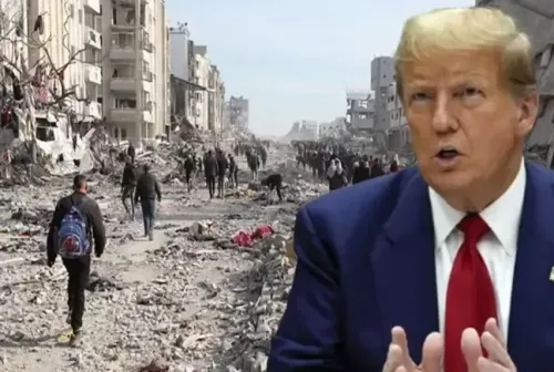Trump'ın Gazze Planı! "Yerinden Edilen Filistinlileri Başka Ülkeye Yerleştirmek"